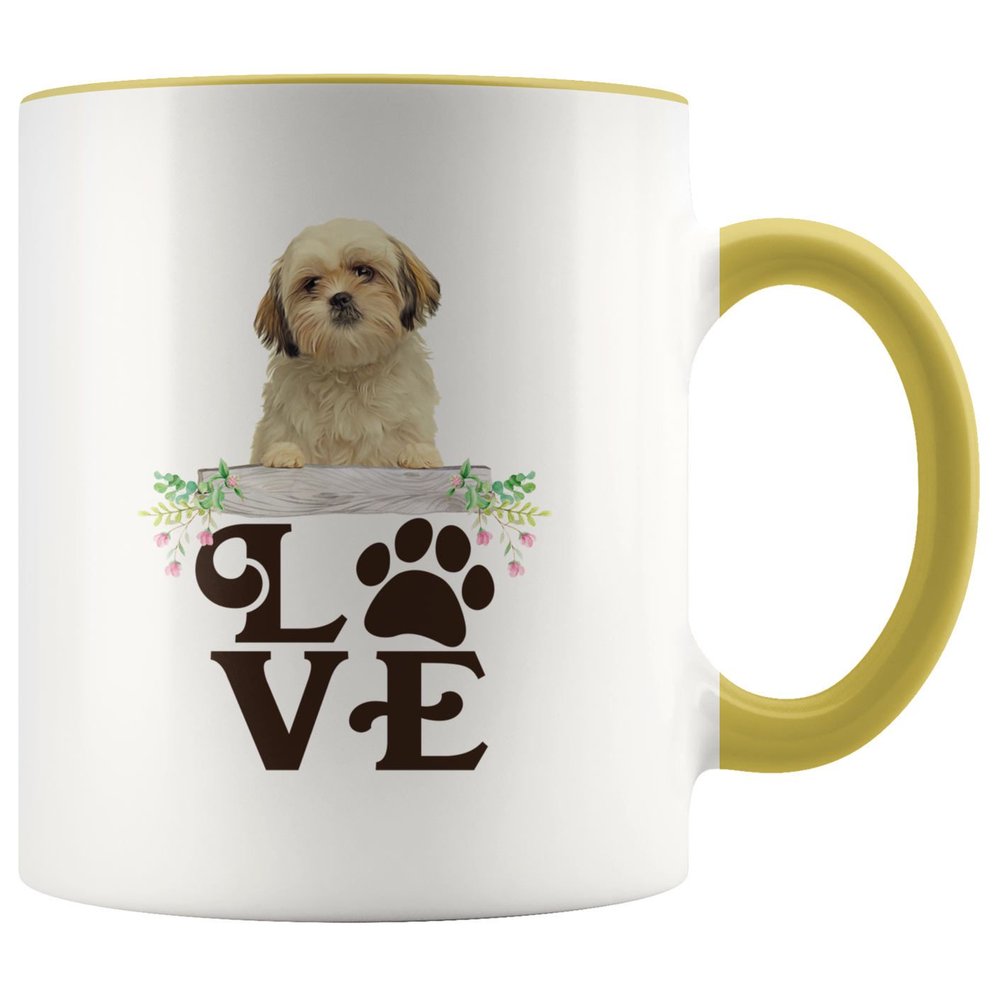 L.O.V.E. Shih Tzu 2-Toned Color Mug