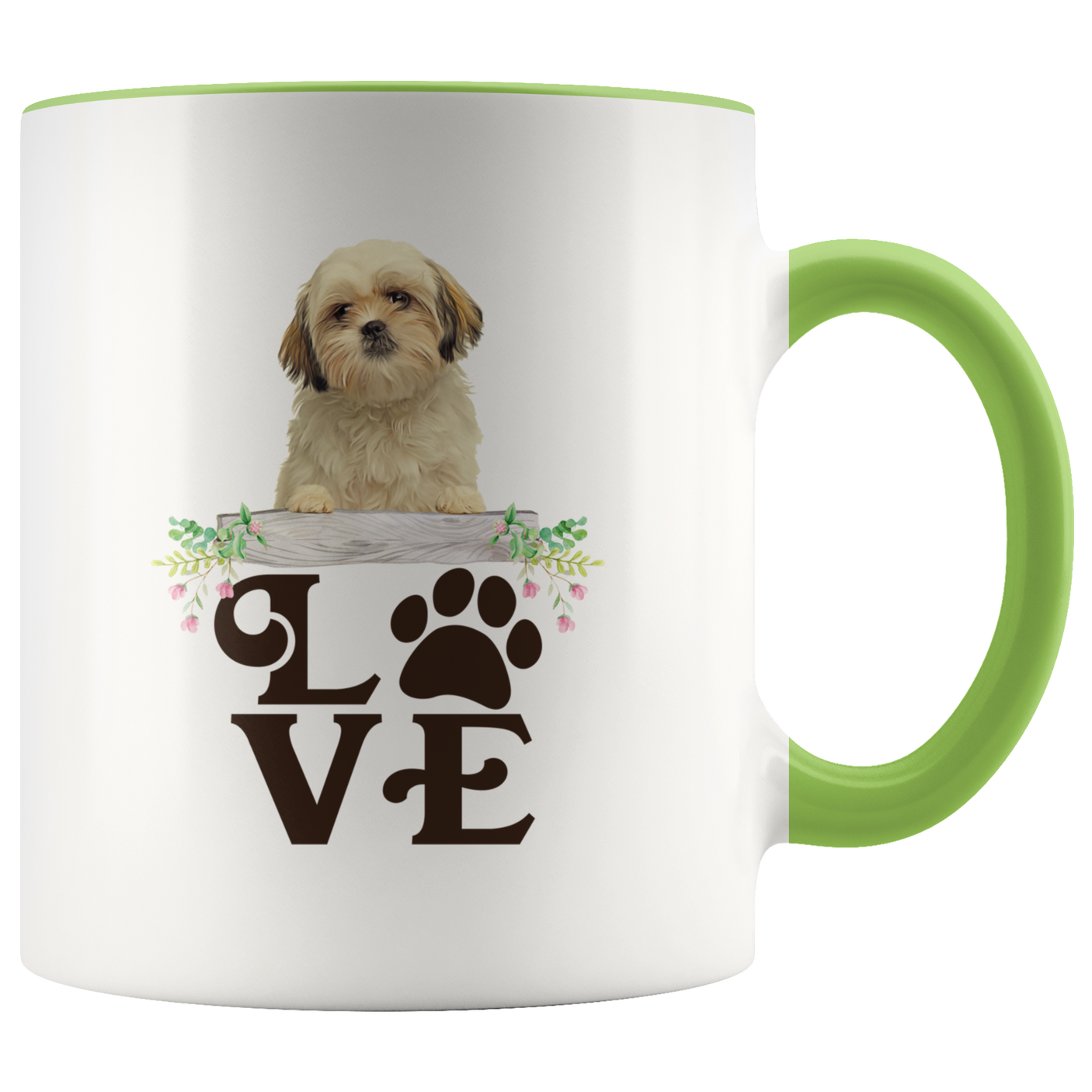 L.O.V.E. Shih Tzu 2-Toned Color Mug