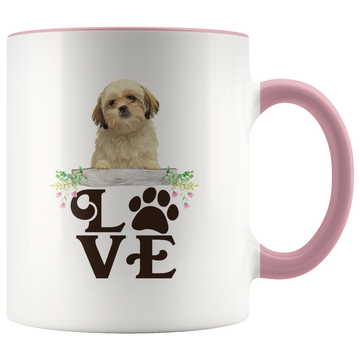 L.O.V.E. Shih Tzu 2-Toned Color Mug