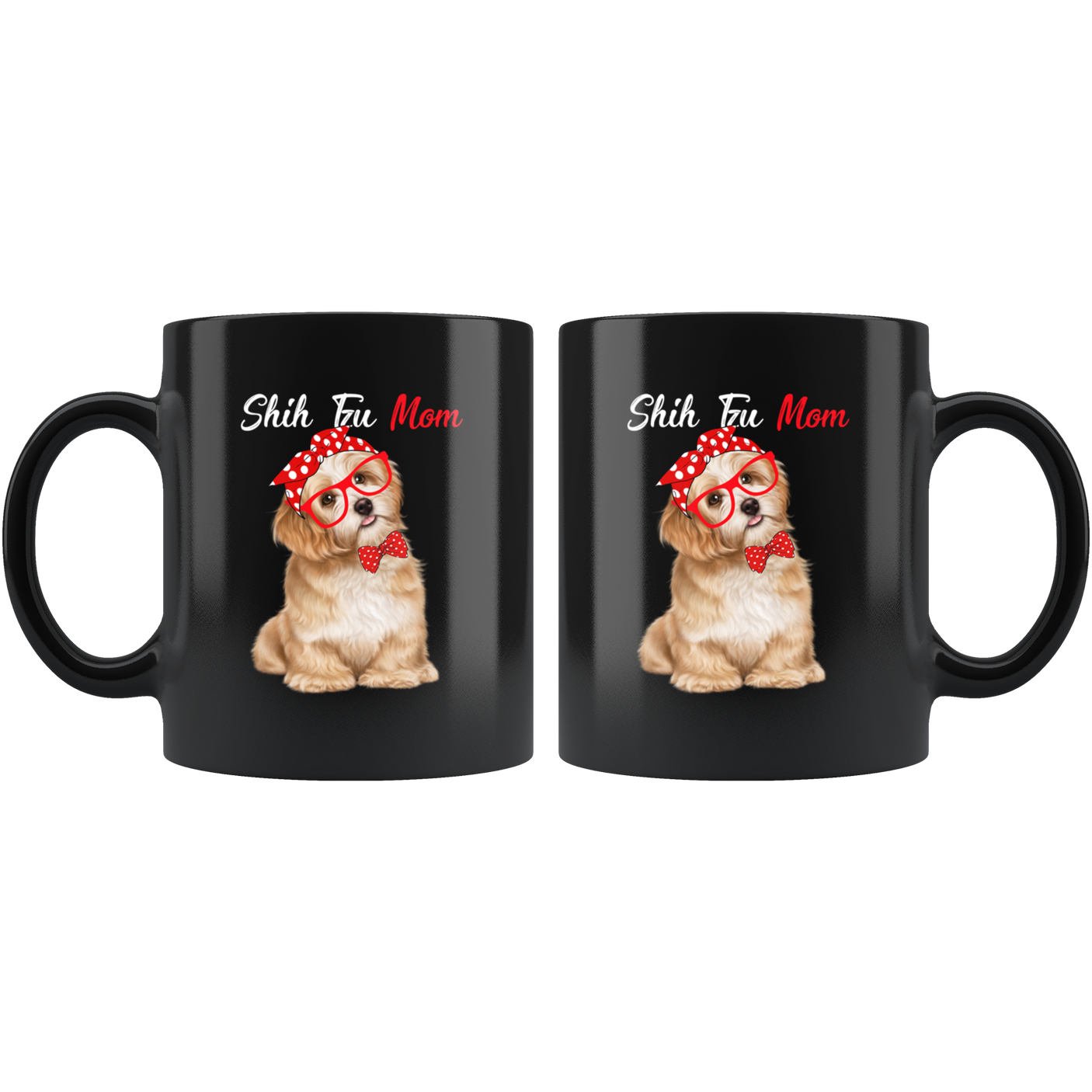 Shih Tzu Dog Mom Mug for Shih Tzu Dog Lovers