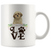 L.O.V.E. Shih Tzu 2-Toned Color Mug