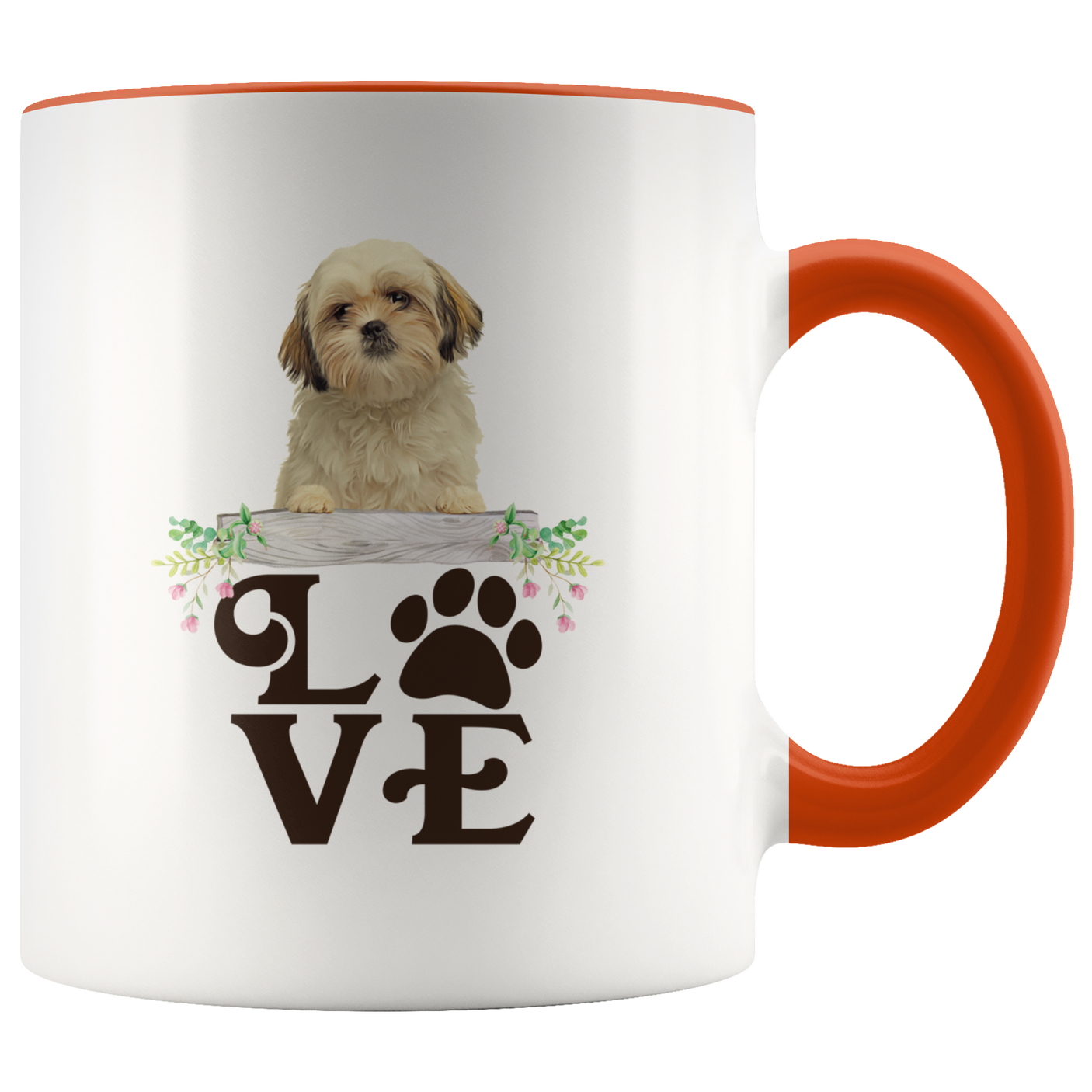 L.O.V.E. Shih Tzu 2-Toned Color Mug