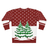 Cute Santa dog personalized winter sweatshirt