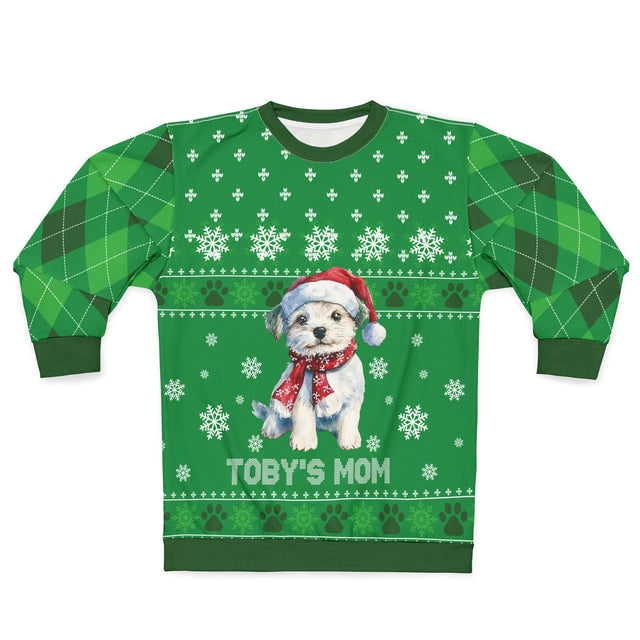 Dog mom Christmas outfit gift