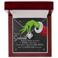 {Grinch} To My Soulmate Necklace, Christmas Gift For Her, Gift For Soulmate, Gift For Her (#385264132813)