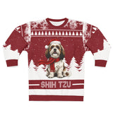 Shih Tzu Christmas Sweater – Cute Holiday Dog Lover Gift | Festive Shih Tzu Winter Pullover
