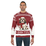 Shih Tzu Christmas Sweater – Cute Holiday Dog Lover Gift | Festive Shih Tzu Winter Pullover