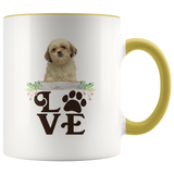 L.O.V.E. Shih Tzu 2-Toned Color Mug