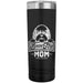 22 OZ. SKINNY TUMBLER -Shih Tzu Mom - Peeking
