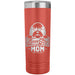 22 OZ. SKINNY TUMBLER -Shih Tzu Mom - Peeking