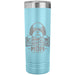 22 OZ. SKINNY TUMBLER -Shih Tzu Mom - Peeking