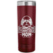 22 OZ. SKINNY TUMBLER -Shih Tzu Mom - Peeking