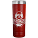 22 OZ. SKINNY TUMBLER -Shih Tzu Mom - Peeking
