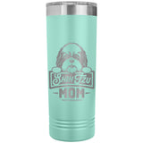 22 OZ. SKINNY TUMBLER -Shih Tzu Mom - Peeking