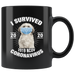 Shih Tzu I Survived Coronavirus 2020 Funny Shih Tzu Coffee Mug