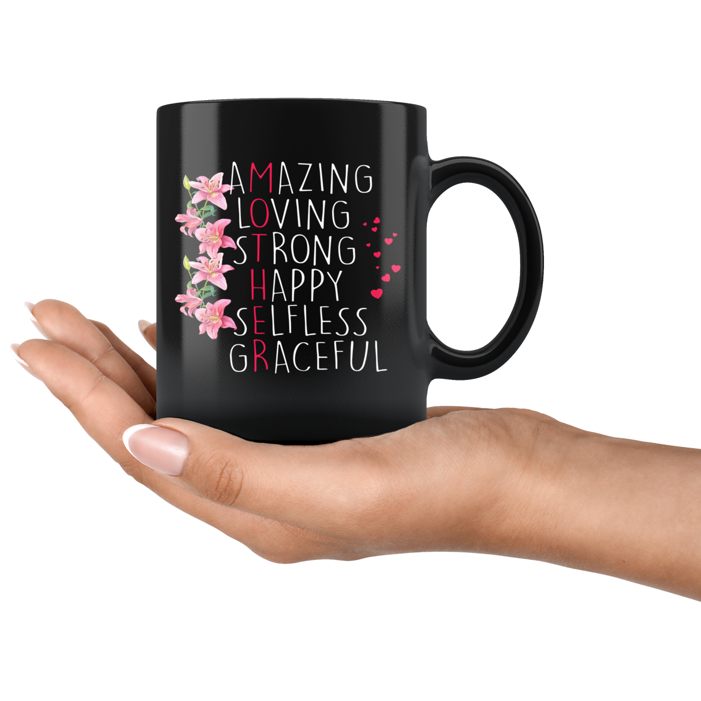 Happy Mothers Day Gift|Fun M.O.T.H.E.R Coffee Mug Gift|Cute Mug for Mom