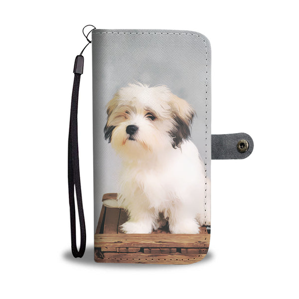 SHIH TZU Puppy Phone Wallet Case