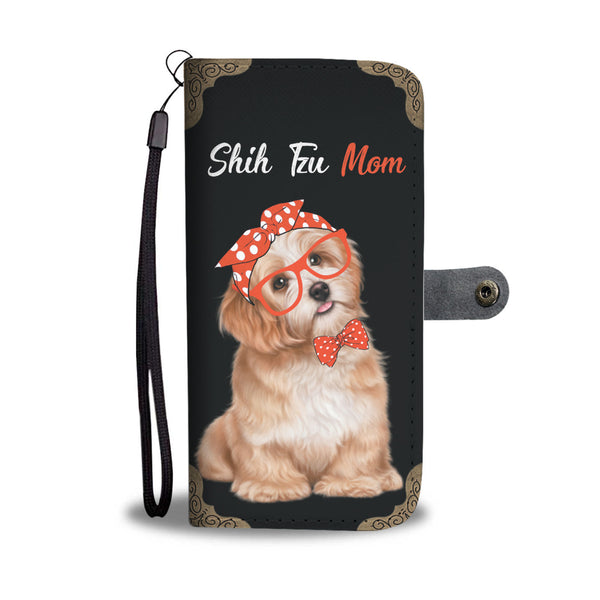 SHIH TZU MOM Classy Shih Tzu Phone Wallet Case