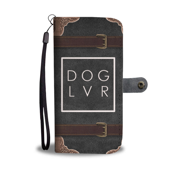 DOG LVR Phone Wallet Case