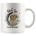 My Shih Tzu Leaves Paw Prints On My Heart White Shih Tzu Mug