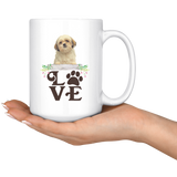 L.O.V.E.  Shih Tzu  White Mug