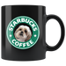 Shih Tzu Starbucks Coffee Funny Shih Tzu Black Coffee Mug