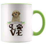 L.O.V.E. Shih Tzu 2-Toned Color Mug