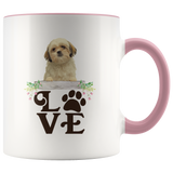L.O.V.E. Shih Tzu 2-Toned Color Mug