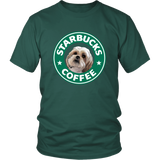 Shih Tzu Starbucks Coffee Funny Shih Tzu TShirt