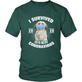 Shih Tzu I Survived Coronavirus 2020 Shih Tzu Funny TShirt