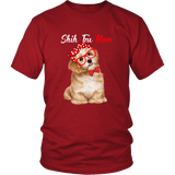 Shih Tzu Dog Mom TShirt for Shih Tzu Dog Lovers - All Colors