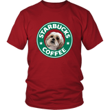 Shih Tzu Starbucks Coffee Funny Shih Tzu TShirt