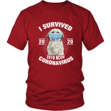 Shih Tzu I Survived Coronavirus 2020 Shih Tzu Funny TShirt