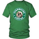 Shih Tzu Starbucks Coffee Funny Shih Tzu TShirt