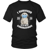 Shih Tzu I Survived Coronavirus 2020 Shih Tzu Funny TShirt