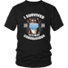 I Survived Coronavirus 2020 Funny Dog Lover  TShirt