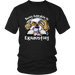 Funny Shih Tzu Tshirt Being Adorable is Exhausting Dog Lover TShirt