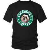 Shih Tzu Starbucks Coffee Funny Shih Tzu TShirt