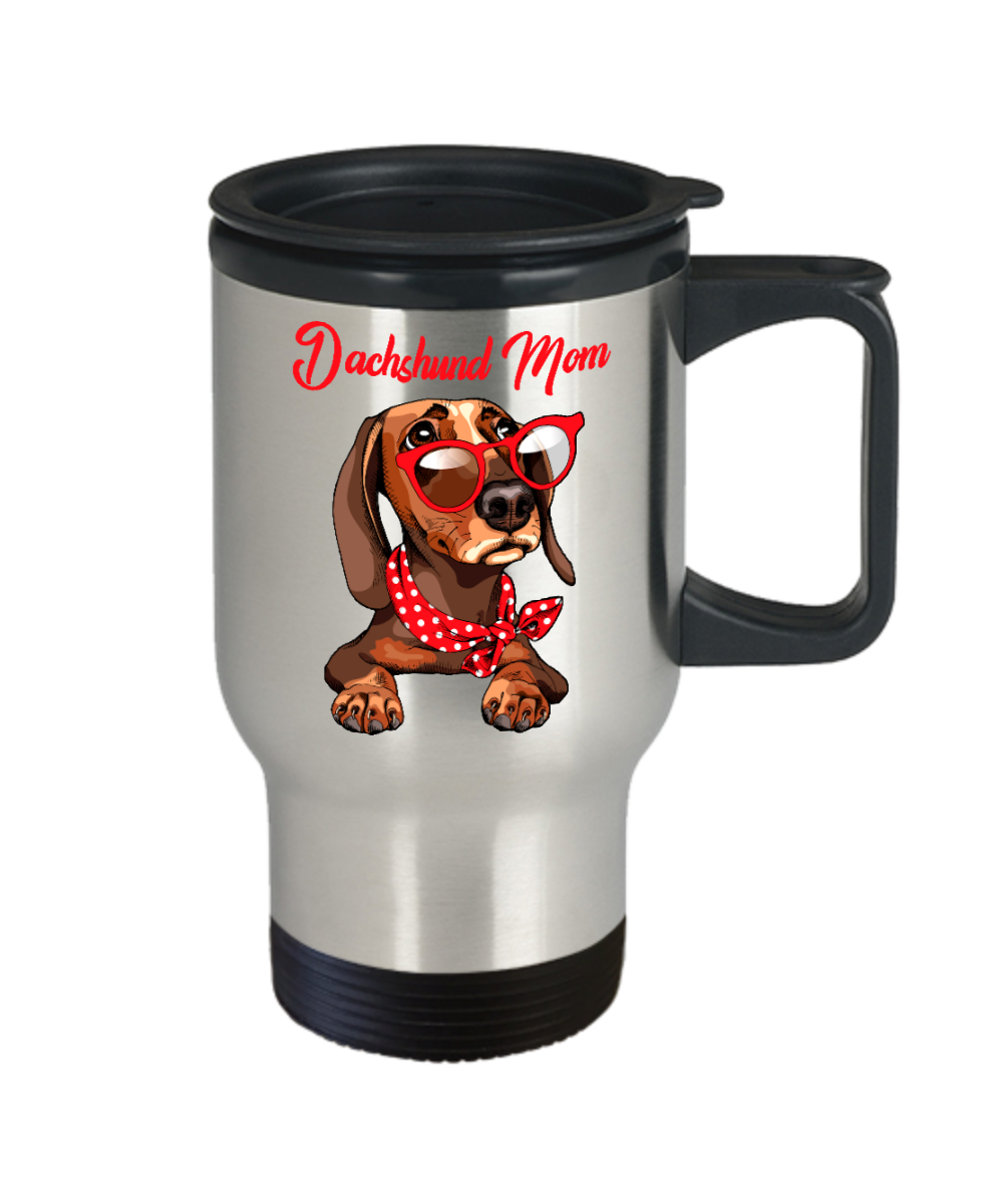 Dachshund Mom Travel Mug