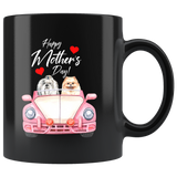 Happy Mothers Day Coffee Mug Gift|Shihtzu Pomeranian Mothers Day Dog Lover Gift
