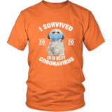 Shih Tzu I Survived Coronavirus 2020 Shih Tzu Funny TShirt