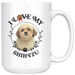 I Love My Shih Tzu White Mug