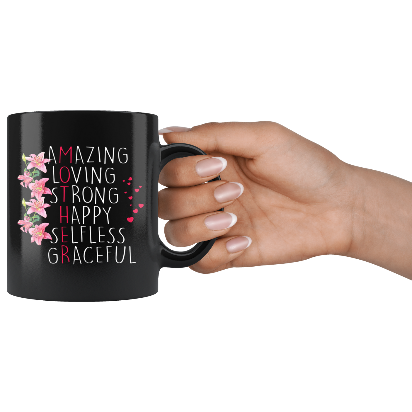 Happy Mothers Day Gift|Fun M.O.T.H.E.R Coffee Mug Gift|Cute Mug for Mom