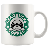 Cute Shih Tzu Starbucks Coffee Funny Shih Tzu Coffee Mug