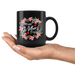 Happy Mothers Day Wreath|Gift for Mom|Mom Coffee Mug Gift|Mom Gift Flower Mug