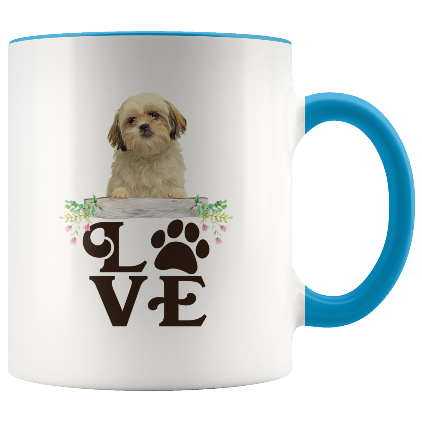 L.O.V.E. Shih Tzu 2-Toned Color Mug
