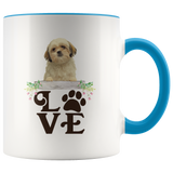 L.O.V.E. Shih Tzu 2-Toned Color Mug