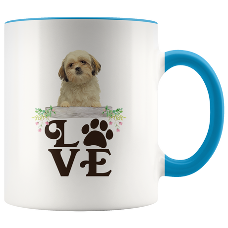 L.O.V.E. Shih Tzu 2-Toned Color Mug