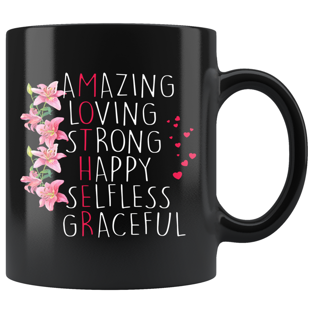 Happy Mothers Day Gift|Fun M.O.T.H.E.R Coffee Mug Gift|Cute Mug for Mom