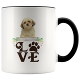 L.O.V.E. Shih Tzu 2-Toned Color Mug